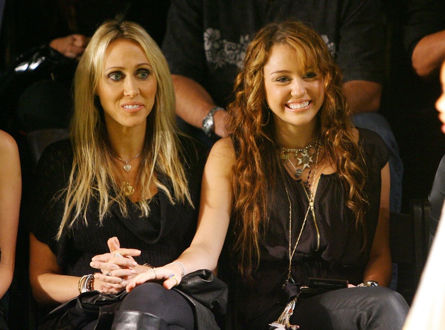 Tish Cyrus, Miley Cyrus, 2009 New York Fashion Week